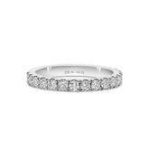 Essential Three Quarter Circle Diamond Wedding Ring (0.70ct) - Dracakis Jewellers